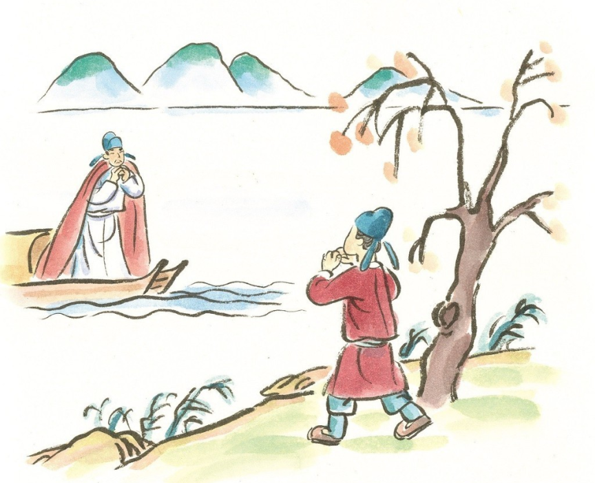 桃花潭水深千尺 不及煜烁送我情